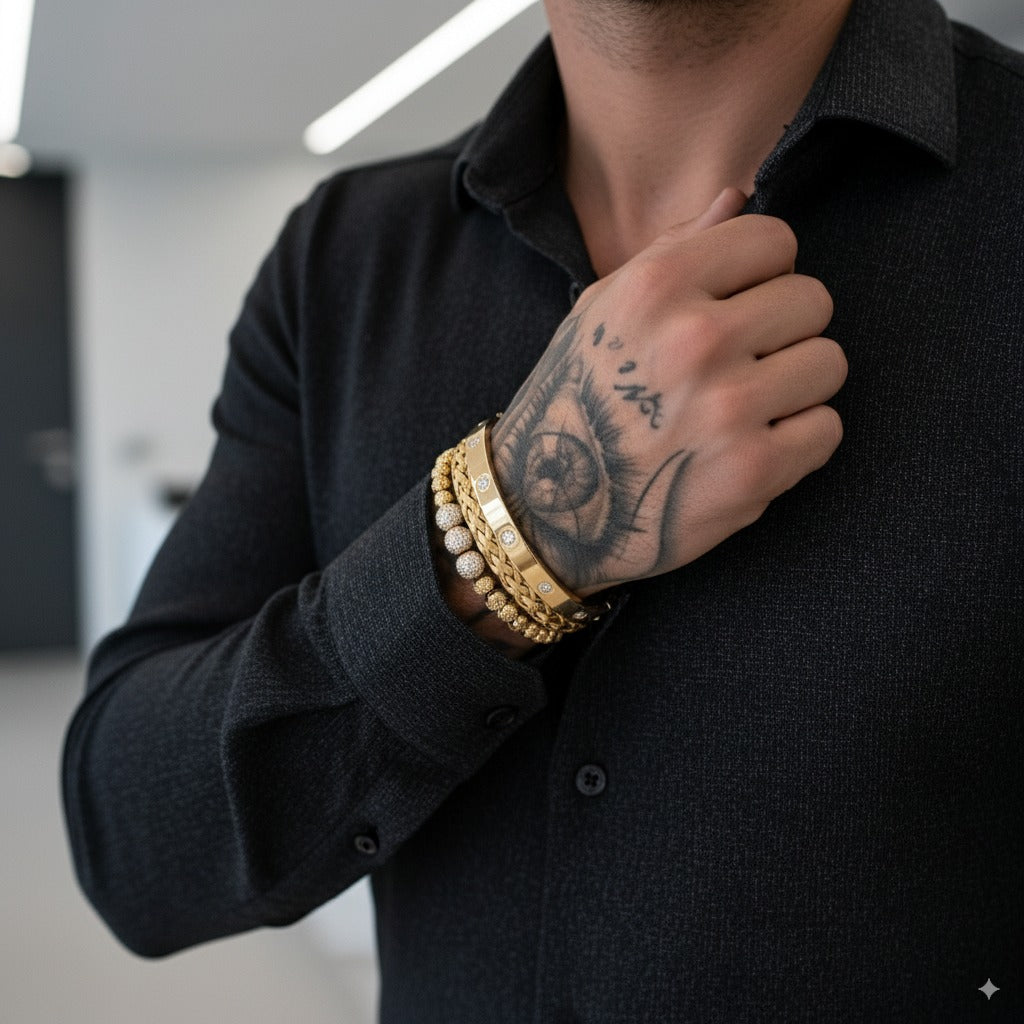 Pulseira Banhada a Ouro 18K Maveron