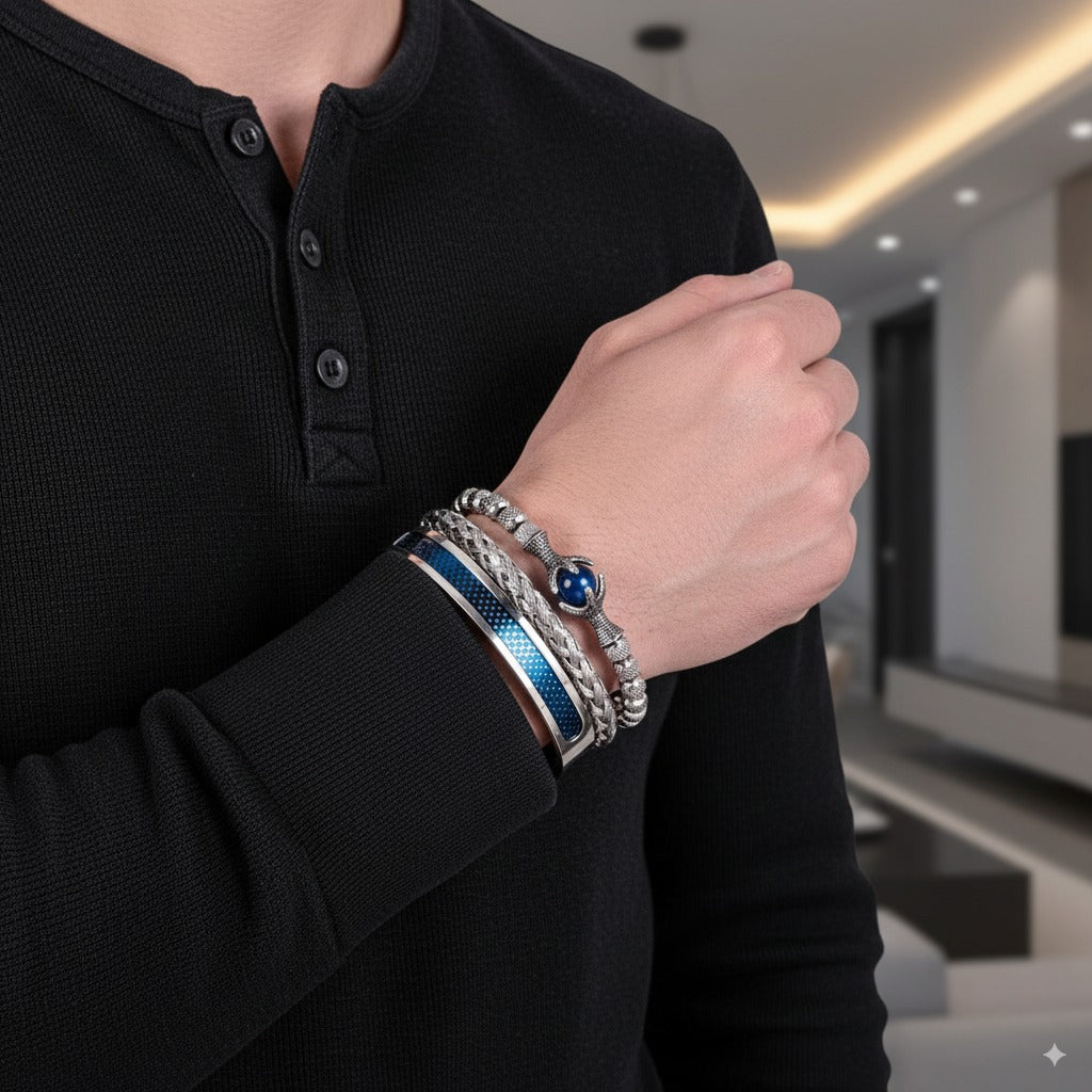 Pulseira Aço Inoxidável 316L Ravion