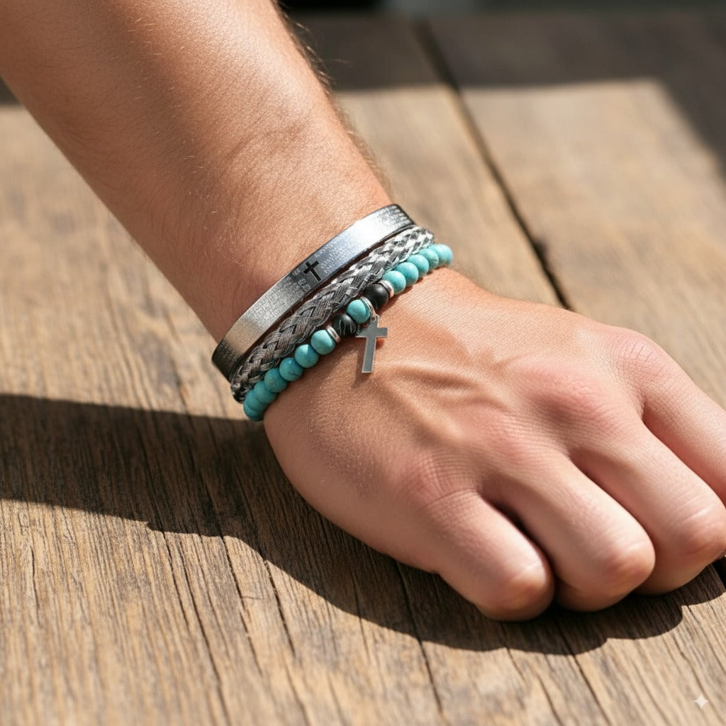 Pulseira Aço Inoxidável 316L Varkhan