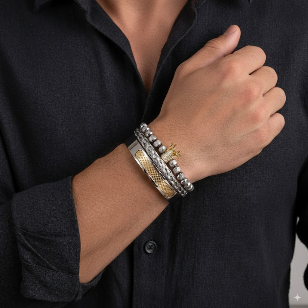 Pulseira Aço Inoxidável 316L Elrik